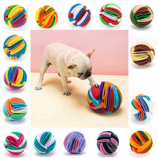 Foldable Snuffle Ball IQ Pet Training Games