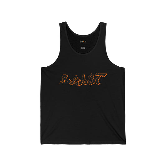 Men Beast Jersey Tank