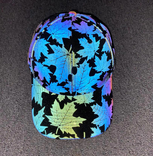 The Reflective Leaf Baseball Cap