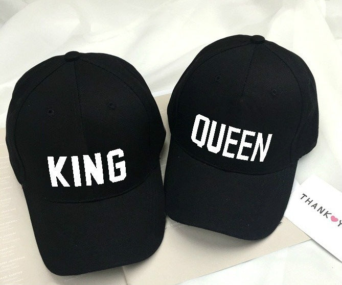 Royal Couple Baseball Caps