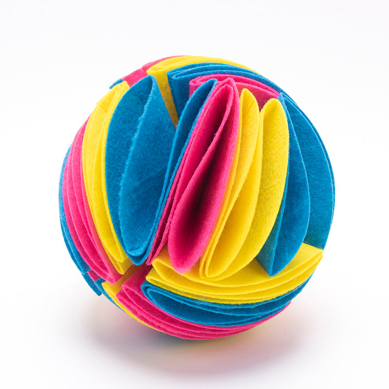 Foldable Snuffle Ball IQ Pet Training Games