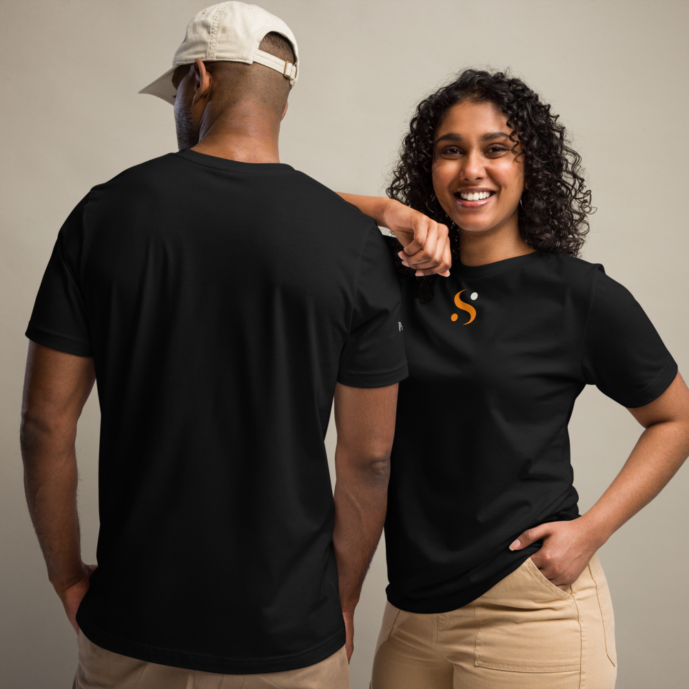 Signature S Logo T-shirt - Black