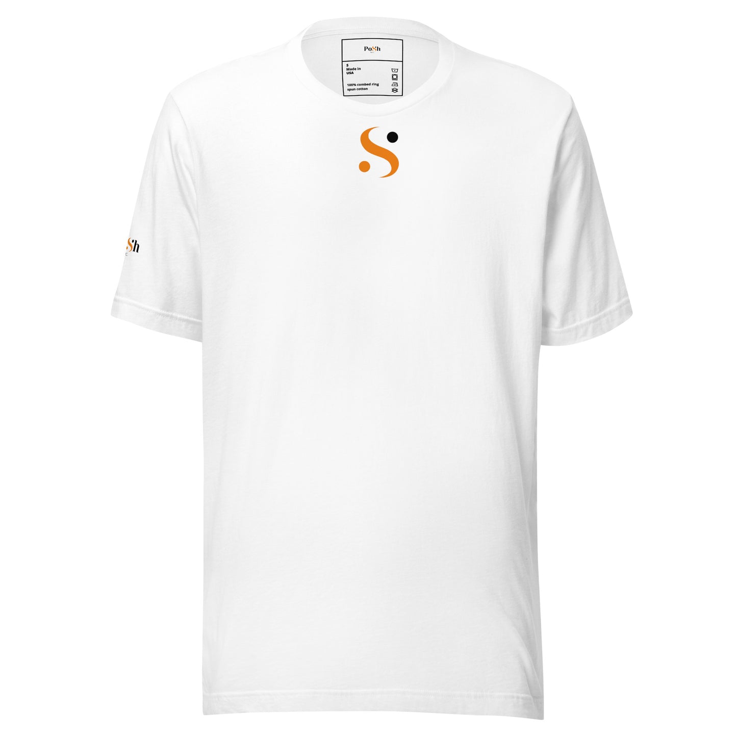 Signature S Logo T-shirt - White