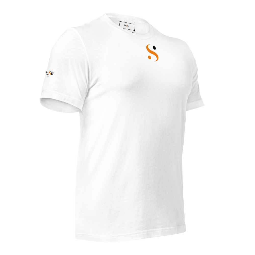 Signature S Logo T-shirt - White