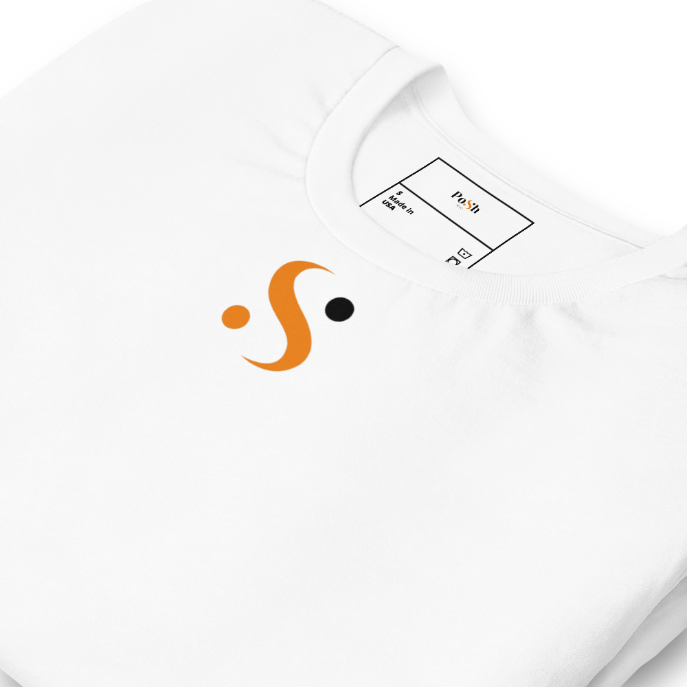 Signature S Logo T-shirt - White